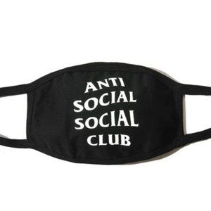 Authentic Anti Social Social Club Face Mask